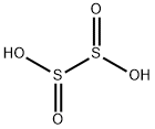 Dithionous acid Struktur