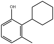 2-Cyclohexyl-3-methylphenol Struktur