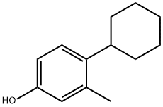 4-Cyclohexyl-m-cresol Struktur