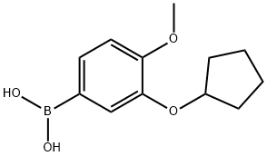 3-(シクロペンチルオキシ)-4-メトキシフェニルボロン酸 price.