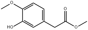 Methyl 3-hydroxy-4-methoxyphenylacetate, 99% Struktur