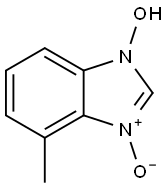 Benzimidazole, 1-hydroxy-4-methyl-, 3-oxide (8CI) Struktur