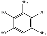 1,2,4-Benzenetriol,  3,5-diamino- Struktur