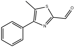 5-Methyl-4-phenyl-thiazole-2-carbaldehyde Struktur