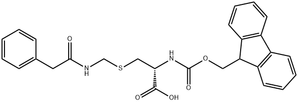 FMOC-L-CYS(PHACM)-OH Struktur