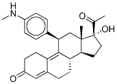 N-Desmethyl Ulipristal Struktur