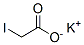 Iodoacetic acid potassium salt Struktur