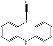 Thiocyanic acid 2-anilinophenyl ester Struktur