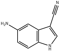 5-AMINO-3-CYANOINDOLE Struktur