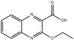 2-Quinoxalinecarboxylicacid,3-ethoxy-(9CI) Struktur