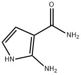 2-Amino-1H-pyrrole-3-carboxylic acid amide Struktur