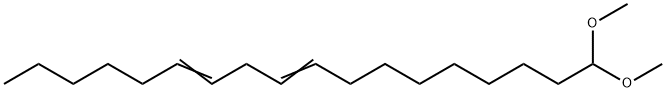 9,12-Octadecadienal dimethyl acetal Struktur