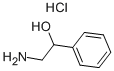 DL-B-HYDROXYPHENETHYLAMINE HYDROCHLORIDE Struktur