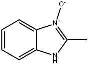 1H-Benzimidazole,2-methyl-,3-oxide(9CI) Struktur