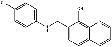 7-(4-CHLOROPHENETHYL)QUINOLIN-8-OL Struktur