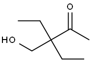 2-Pentanone, 3-ethyl-3-(hydroxymethyl)- (9CI) Struktur