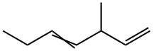 3-Methyl-1,4-heptadiene Struktur