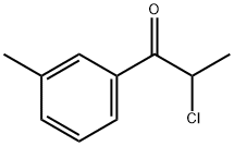 1-Propanone, 2-chloro-1-(3-methylphenyl)- (9CI) Struktur