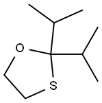 2,2-Diisopropyl-1,3-oxathiolane Struktur