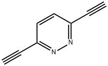 Pyridazine, 3,6-diethynyl- (9CI) Struktur