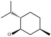 (-)-MENTHYL CHLORIDE Struktur