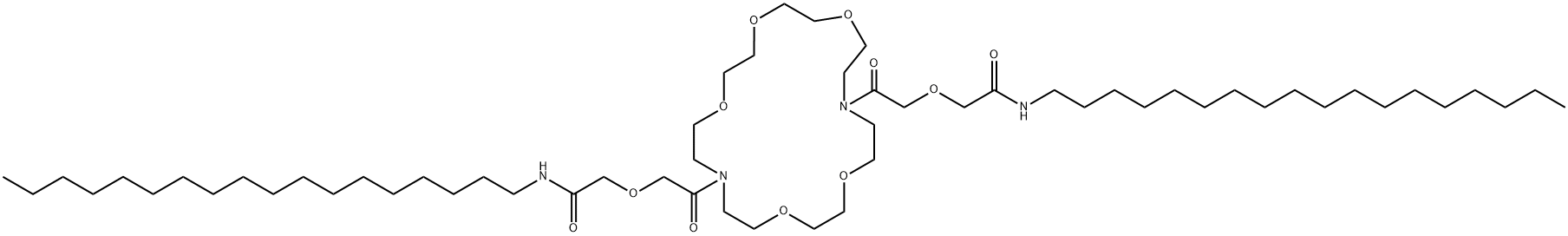 10,19-BIS[(OCTADECYLCARBAMOYL)METHOXY-ACETYL]-1,4,7,13,16-PENTAOXA-10,19-DIAZACYCLOHENEICOSANE