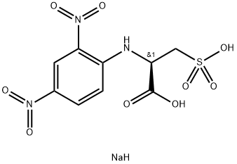 N-2,4-DNP-L-CYSTEIC ACID SODIUM Struktur