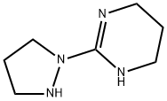 Pyrimidine,  1,4,5,6-tetrahydro-2-(1-pyrazolidinyl)- Struktur