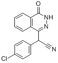 4-(P-CHLORO-1-CYANOBENZYL)-(2H)-PHTHALAZINONE Struktur