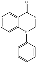 1,2-Dihydro-1-phenyl-4H-3,1-benzoxazin-4-one Struktur