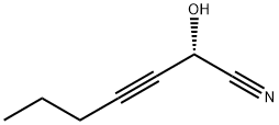 (S)-2-HYDROXY-3-HEPTYNENITRILE Struktur