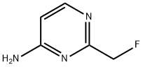 Pyrimidine, 4-amino-2-(fluoromethyl)- (8CI) Struktur