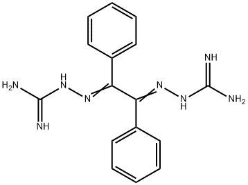 diphenylglyoxal bis(guanylhydrazone) Struktur