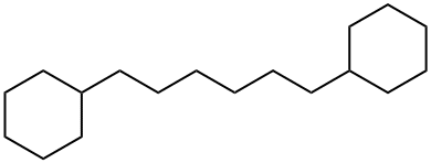 1,6-Dicyclohexylhexane Struktur