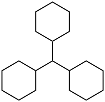 Tricyclohexylmethane. Struktur