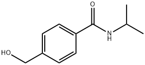 N-isopropyl-4-hydroxymethylbenzamide Struktur