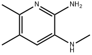 2,3-Pyridinediamine,N3,5,6-trimethyl- Struktur