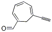 1,3,5-Cycloheptatriene-1-carboxaldehyde, 6-ethynyl- (9CI) Struktur