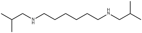 N,N'-DIISOBUTYL-1,6-HEXANEDIAMINE Struktur