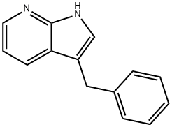 1H-Pyrrolo[2,3-b]pyridine, 3-(phenylmethyl)- Struktur