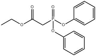 DIPHENYLPHOSPHONOACETIC ACID ETHYL ESTER Struktur