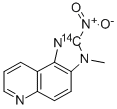 3-Methyl-2-nitro-3H-imidazo[4,5-F]quinoline-2-14C Struktur