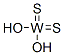 dithiotungstic acid Struktur