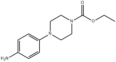 ETHYL 4-(4-AMINOPHENYL)PIPERAZINE-1-CARBOXYLATE Struktur