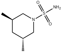 1-Piperidinesulfonamide,3,5-dimethyl-,trans-(8CI) Struktur