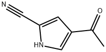 Pyrrole-2-carbonitrile, 4-acetyl- (8CI) Struktur