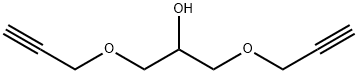 1,3-bis(2-propynyloxy)propan-2-ol  Struktur