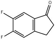 5,6-Difluoroindanone Struktur