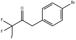 3-(4-BROMOPHENYL)-1,1,1-TRIFLUORO-2-PROPANONE Struktur