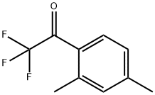 Ethanone, 1-(2,4-dimethylphenyl)-2,2,2-trifluoro- (9CI) Struktur